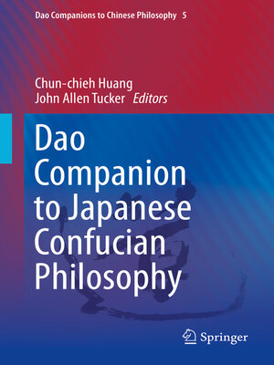 cover image of Dao Companion to Japanese Confucian Philosophy
